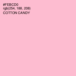 #FEBCD0 - Cotton Candy Color Image